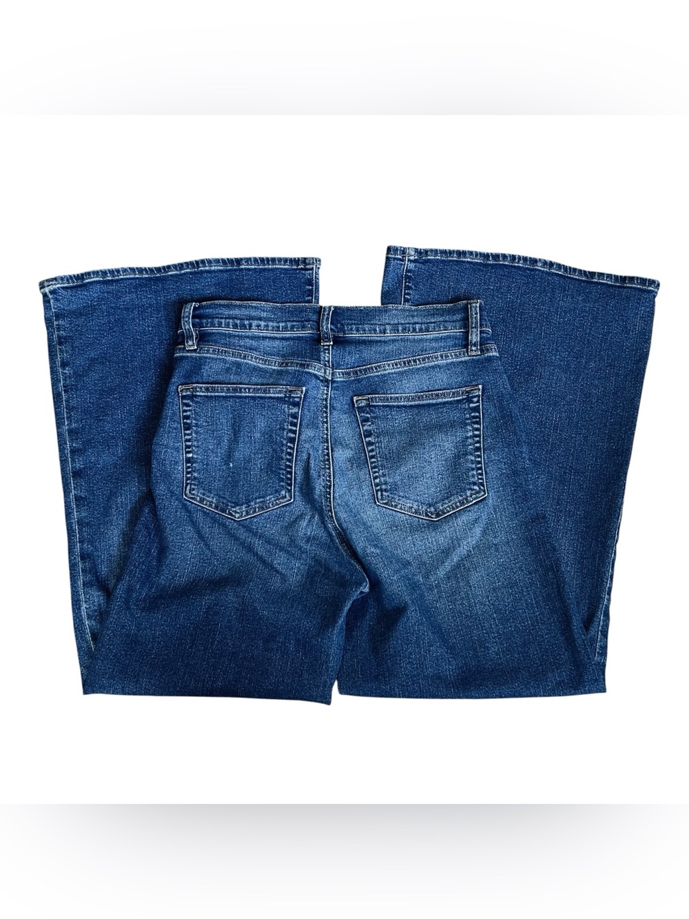 Frame Women’s Sz 28 High Rise Le Palazzo Crop Wide Leg Jeans - Picture 9 of 16